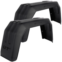 Két darabos sárvédő készlet 13-14"-os UNITRAILER pótkocsihoz, lapos kerékívekkel 676/190 mm