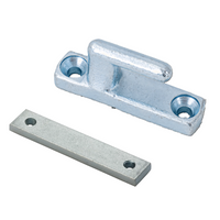 Oldalsó zsanértartó alátéttel WINTERHOFF BSCHG 40-A + BSCHG 40-A pótkocsi oldalra szerelhető