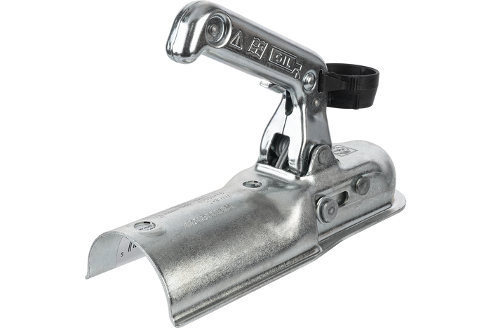 WINTERHOFF WW8-C gömbfejű vonóhorog 800 kg-os pótkocsihoz, 70 mm-es csővonórúddal