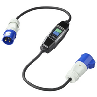 ProPlus 373589 CEE adapterkábel differenciálkapcsolóval 120 cm