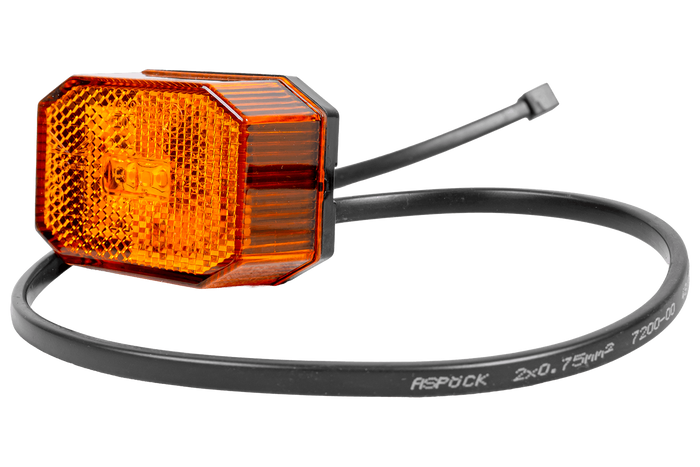 ASPÖCK FLEXIPOINT LED-es helyzetjelző lámpa univerzális narancssárga