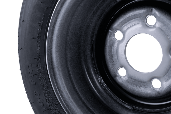 OUTLET Koło wzmacniane do przyczepy OPONA LINGLONG 195/55 R10C 98/96N FELGA UNITRAILER 6Jx10" 5x112 ET:-4