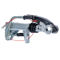 AL-KO 251S ráfutószerkezet AKS3004 vonóhoroggal 2700 kg-os pótkocsihoz V-típusú vonórúddal