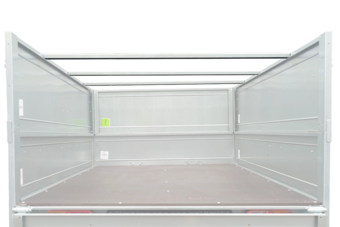 Lapos keret H-0 ponyvás utánfutó takaróhoz UNITRAILER GARDEN TRAILER 264 KIPP