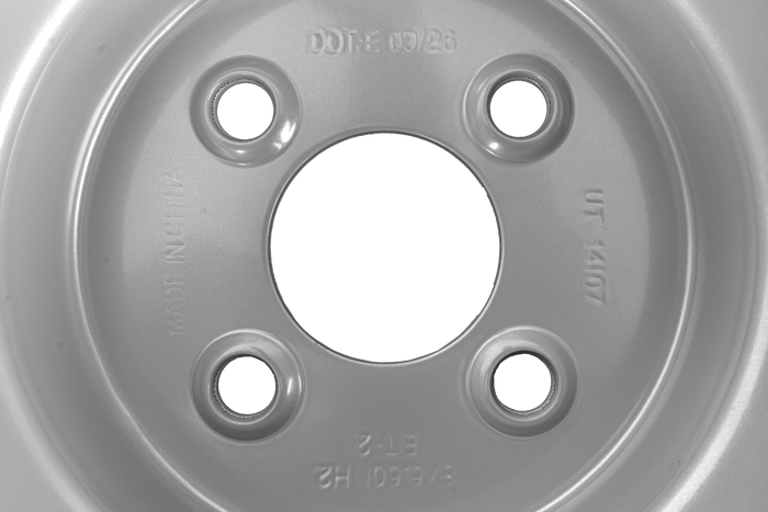 UNITRAILER acél felni 5.5Ix8"H2 4x100 ET:-2