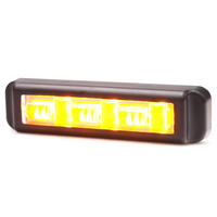 Figyelmeztető lámpa WAŚ 2466 W285 LED villogó lámpa narancssárga MASTER/SLAVE