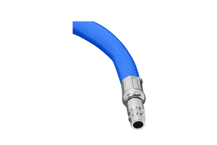 YATO YT-24224 megerősített PVC pneumatikus tömlő gyorscsatlakozókkal 10mm×10m