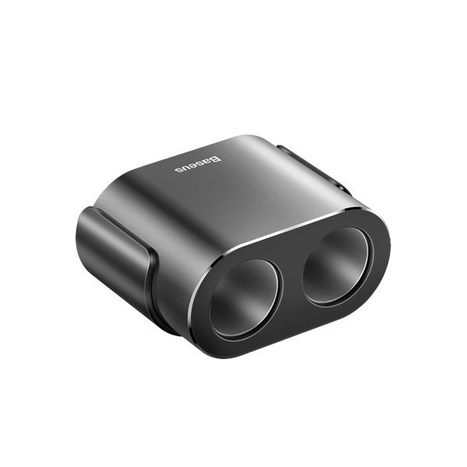 BASEUS Nagy Hatékonyságú Autós Töltő 2x USB + 2x Szivargyújtó Aljzat 80W