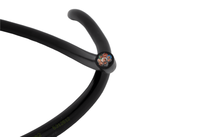 HYBSZ YLY-S 8x1 nyolceres elektromos kábel - 1m