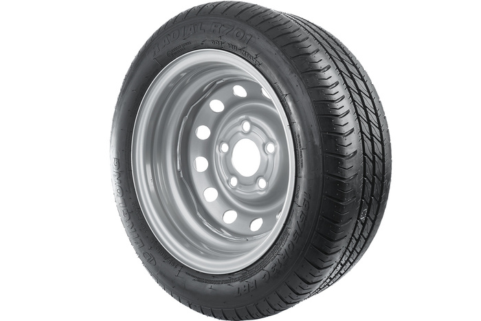 Megerősített pótkocsi kerék LINGLONG GUMIABRONCS 195/50 R13C 104/101N UNITRAILER FELNI 5.5Jx13"H2 5x112 ET:30