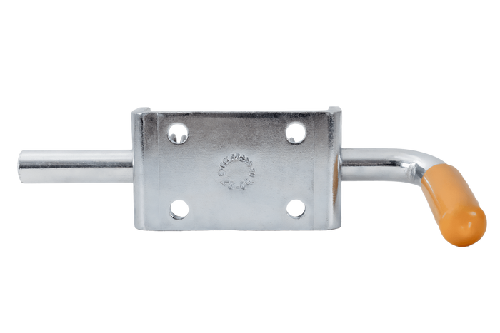 STEELPRESS ZB-08 pótkocsi oldali vonóhorog rugós retesz / pótkocsi oldali rögzítőcsavar