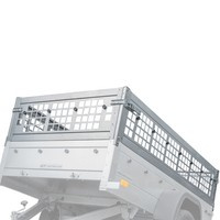 Hálós oldalak az UNITRAILER GARDEN TRAILER 200 KIPP pótkocsihoz