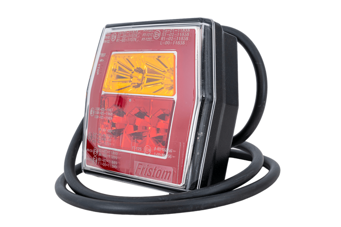 FRISTOM FT-122 LED hátsó lámpa 3 funkciós univerzális