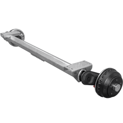 AL-KO COMPACT fékezős hajóutánfutó tengely 1000kg 1146/1254mm 1700mm 5x112