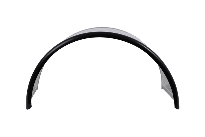 Dupla sárvédő pótkocsihoz 16-17,5" DOMAR DK7135 kerékív 1000/450mm fém gumi peremmel