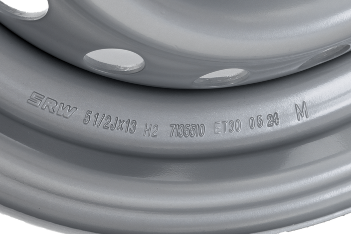 Acélfelni UNITRAILER pótkocsihoz 5.5Jx13"H2 5x112 ET:30