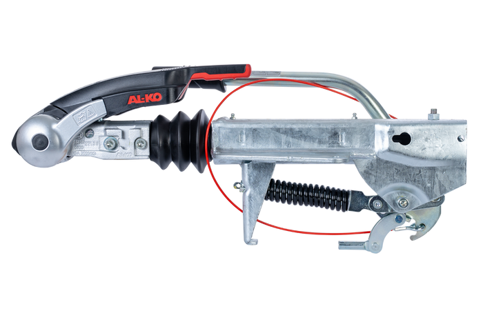 AL-KO 251S ráfutószerkezet AKS3004 vonóhoroggal 2700 kg-os pótkocsihoz V-típusú vonórúddal