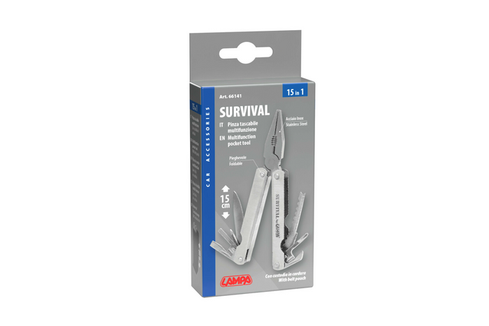 LAMPA 66141 15 az 1-ben multiszerszám, zsebméretű