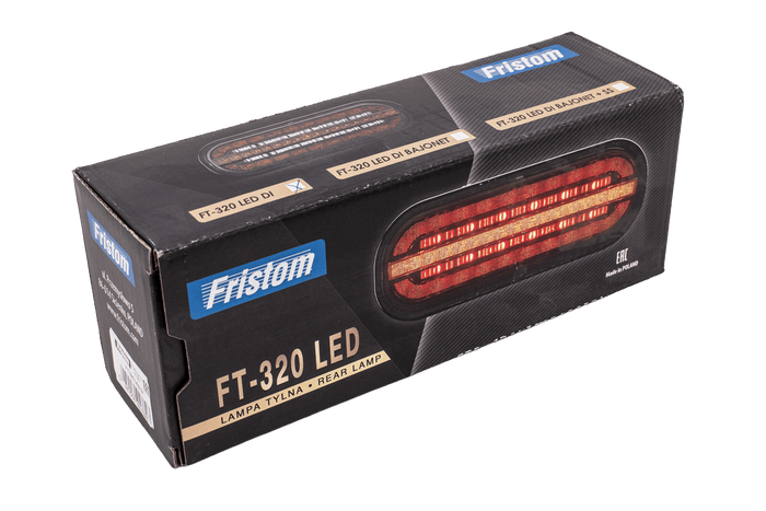 FRISTOM FT-320 LED hátsó lámpa 3 funkciós univerzális