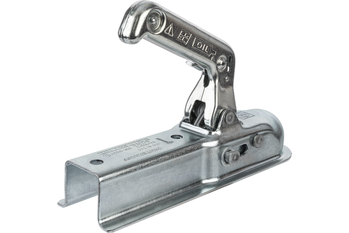 WINTERHOFF WW8-D40 gömbfejű vonóhorog 800 kg-os pótkocsihoz, 40 mm-es négyzet alakú vonórúddal