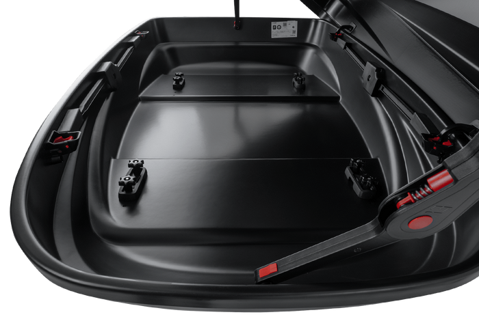 Inter Pack Stella 440 tetőbox, matt fekete