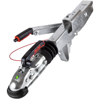 AL-KO 60S/2 ráfutószerkezet AK161 vonóhoroggal 750 kg-os pótkocsihoz, négyszögletes vonórúddal