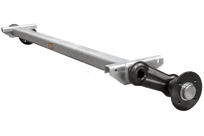 KNOTT VG7-L fékezetlen hajóutánfutó tengely 750kg 1475mm 1766mm 4x100