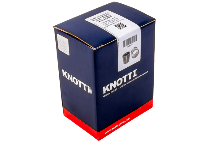 KNOTT 49,5 mm-es csúszó perselyek KF27 ráfutószerkezetekhez