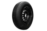 Megerősített pótkocsi kerék LINGLONG GUMIABRONCS 185/80 R14C 104/102N UNITRAILER FELNI fekete 5.5Jx14"H2 5x112 ET:30