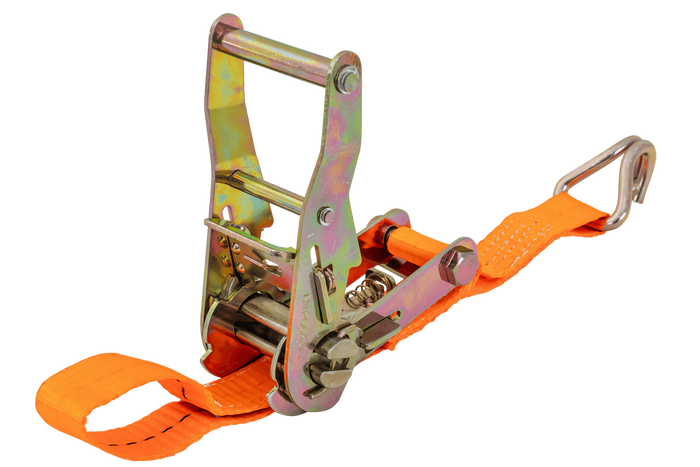 Négy darabos UNITRAILER 3m/25mm/1t szállítószalag-készlet feszítővel