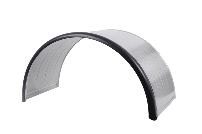 Dupla sárvédő pótkocsihoz 17.5-19.5" DOMAR DK7140 kerékív 1000/500mm fém gumi peremmel