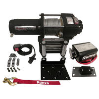 Wciągarka elektryczna do przyczepy lawety RUNVA 12V 1588kg z liną stalową