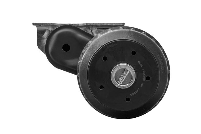 AL-KO COMPACT fékező tengely pótkocsihoz/szállítóhoz 1350kg 1100mm 1500mm 5x112