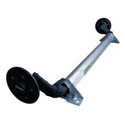 AL-KO OPTIMA fékezetlen pótkocsi tengely 750kg 1070mm 1380mm 5x112