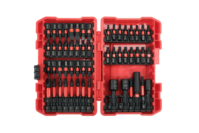 YATO YT-04617 Ütőcsavarhúzó bitkészlet 54 darabos