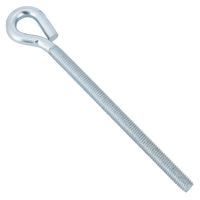 DROMET HO M6x120 építési horog zárt (szemes) véggel