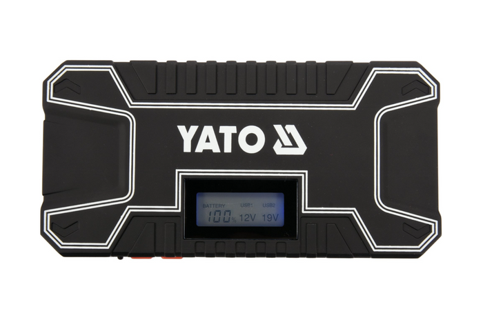 YATO YT-83082 külső akkumulátor 12000mAh LCD kijelzővel