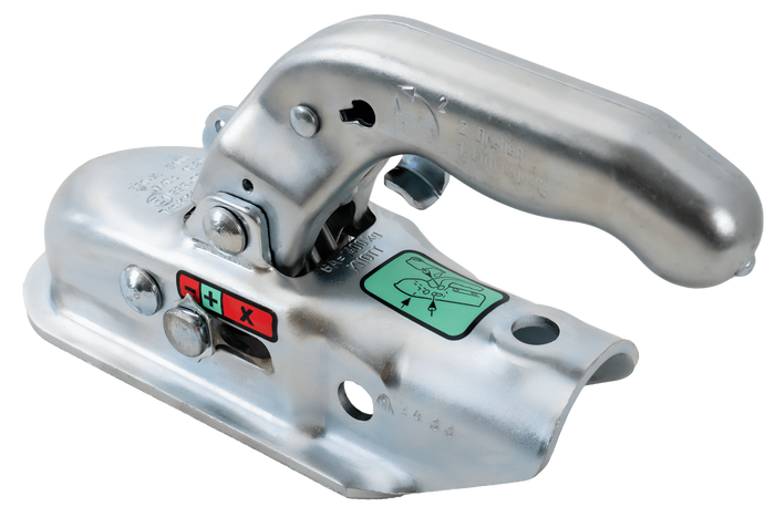 KNOTT KK14-B gömbfejű vonóhorog 1400 kg-os pótkocsihoz, 45 mm-es csővonórúddal