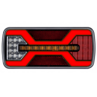 KAMAR X-SPIDER L2431 hátsó lámpa bajonettzárral 5 tűs 6 funkciós jobb