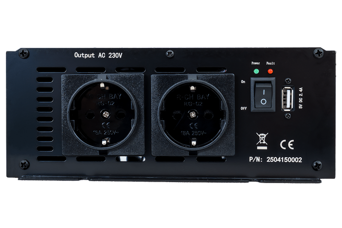 Feszültségváltó 24V/230V (2000/4000W) KAMAR E1931
