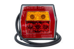 FRISTOM FT-122 LED hátsó lámpa 3 funkciós univerzális