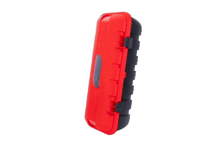 Tűzoltó készülék doboz 9/12kg DAKEN 82510 STRIKE 707x322x239mm piros