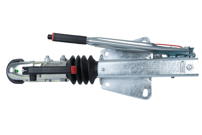 AL-KO 60S/2 ráfutószerkezet AK161 vonóhoroggal 750 kg-os pótkocsihoz V-típusú vonórúddal