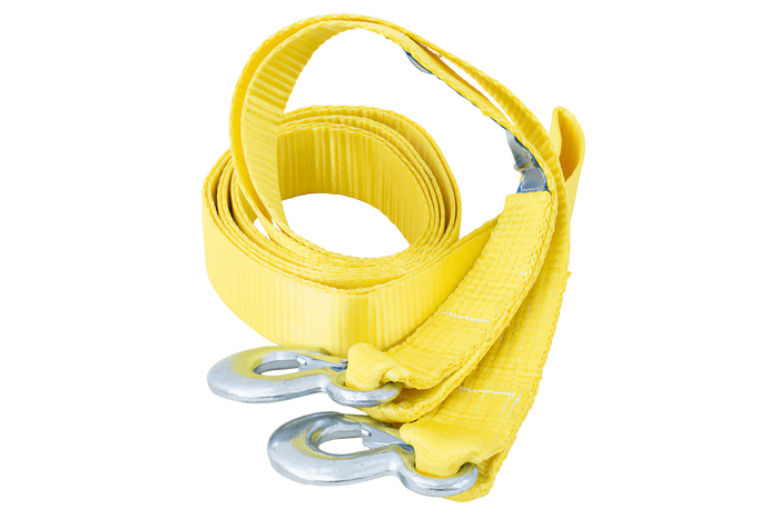 UNITRAILER vontatókötél horgokkal, vontatópánt 4,5m/50mm/5t sárga