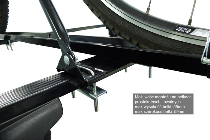 Peruzzo Modena - Kerékpártartó vázra szerelhető