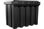 DAKEN 81104 JUST szerszámosláda 600x415x460mm 70l rögzítőkonzolokkal