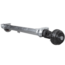 AL-KO COMPACT fékező tengely pótkocsihoz/szállítóhoz 1350kg 1350mm 1900mm 4x100
