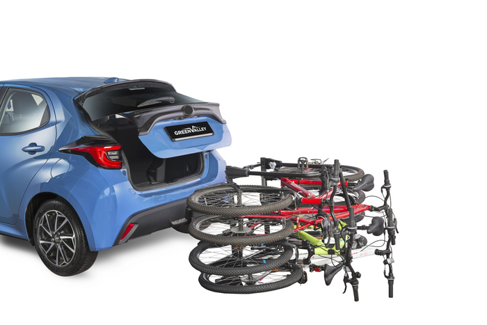 Green Valley Discovery 4 - vonóhorogra szerelhető kerékpártartó