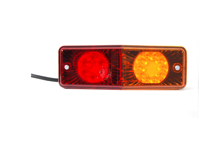 Hátsó lámpa WAŚ W072UD 487 3 funkciós univerzális