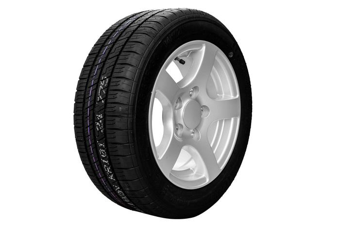 Megerősített pótkocsi kerék KENDA TIRE 195/50 R13C 104/102N ALU FELNI STARCO 6Jx13"H2 5x112 ET:30